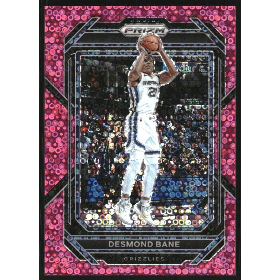 2022-23 Panini Prizm Prizms Fast Break Pink #217 Desmond Bane. rookie card picture