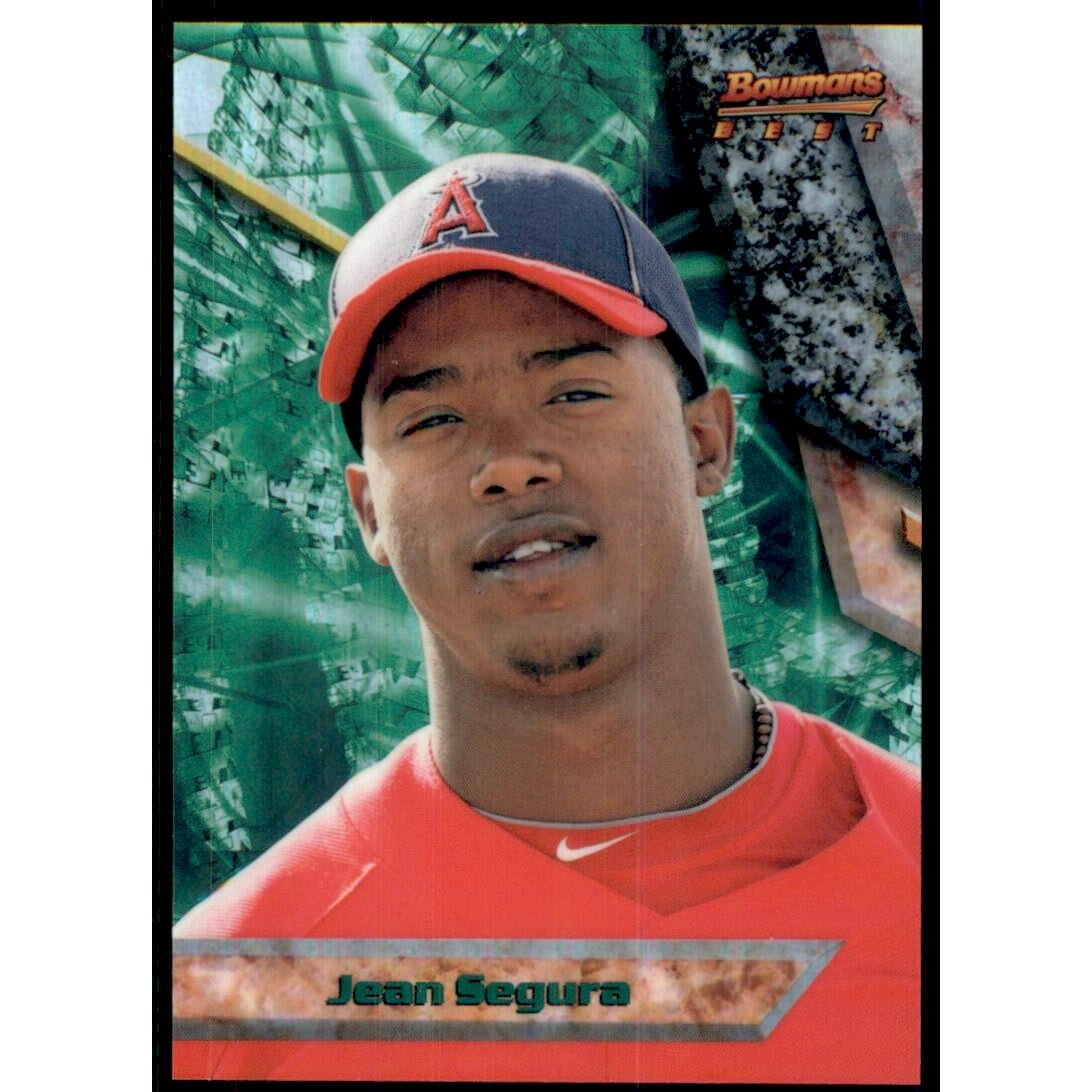 2011 Bowman Bowman's Best Prospects Refractors #BBP62 Jean Segura. rookie card picture