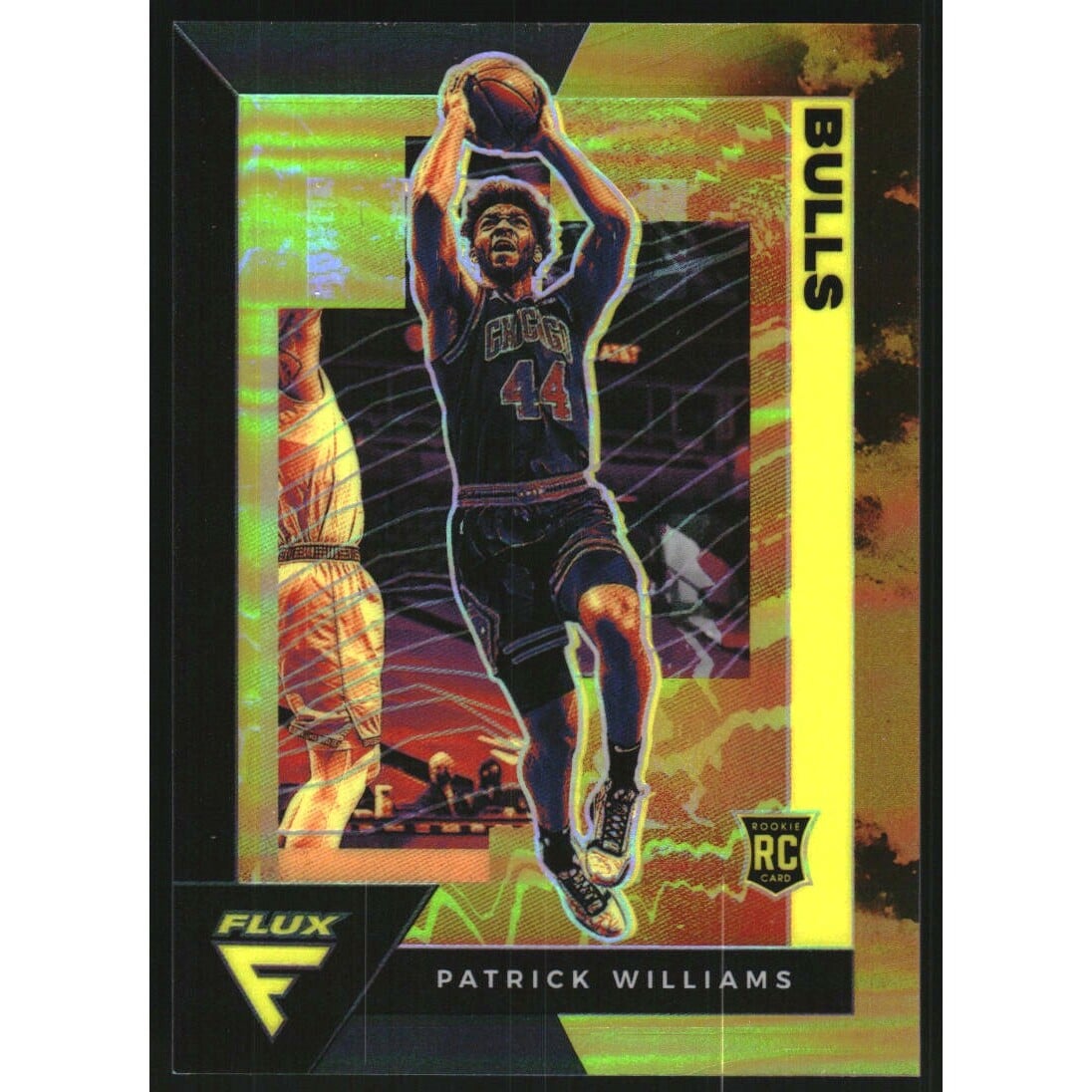 2020-21 Panini Flux Solar Eclipse #209 Patrick Williams. rookie card picture