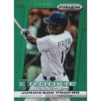 2013 Panini Prizm Prizms Green #275 Jurickson Profar