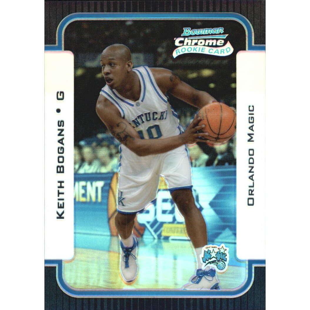 2003-04 Bowman Chrome Refractors #122 Keith Bogans. rookie card picture