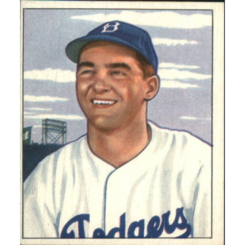 1950 Bowman #76 Rex Barney