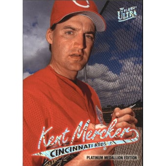 1997 Ultra Platinum Medallion #435 Kent Mercker
