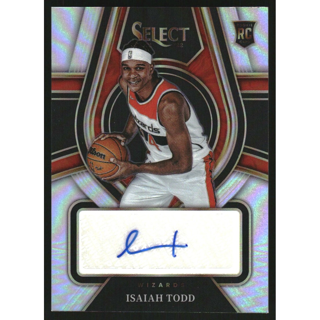 2021-22 Select Rookie Signatures #40 Isaiah Todd 2021-22 Select Rookie Signatures #40 Isaiah Todd