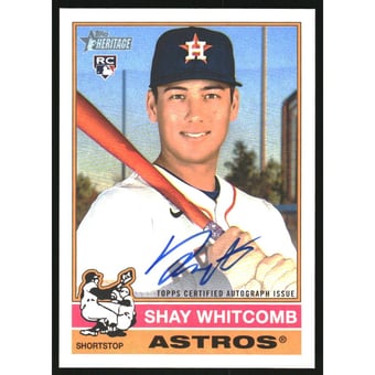 2025 Topps Heritage Real One Autographs #ROASW Shay Whitcomb
