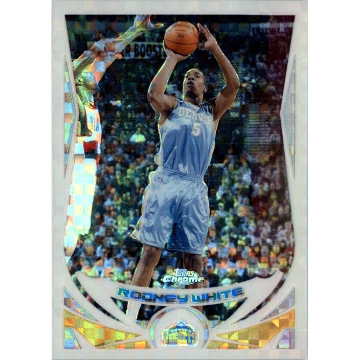 2004-05 Topps Chrome X-Fractors #84 Rodney White. rookie card picture