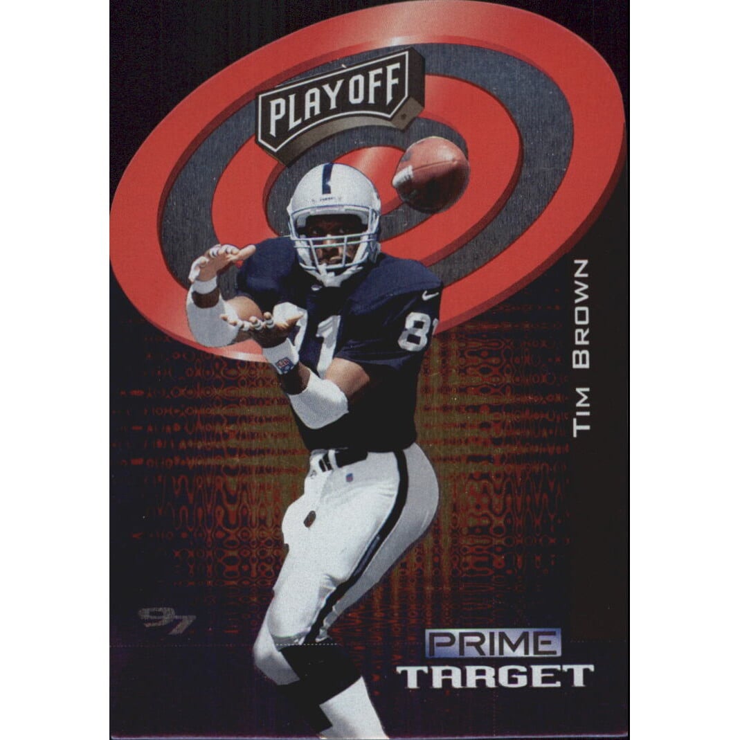 1997 Playoff Zone Prime Target Red #13 Tim Brown
