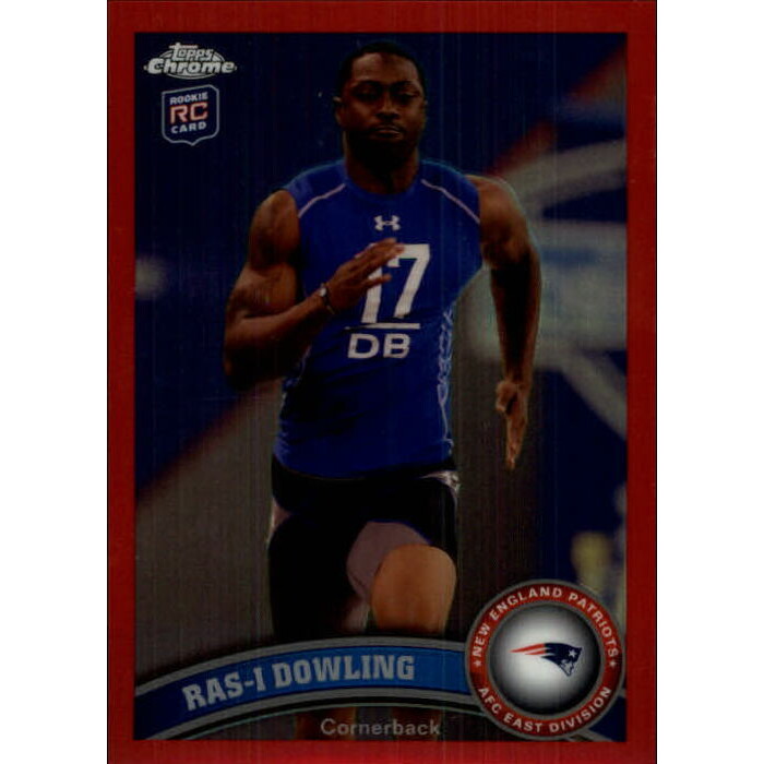 2011 Topps Chrome Red Refractors #109 Ras-I Dowling. rookie card picture