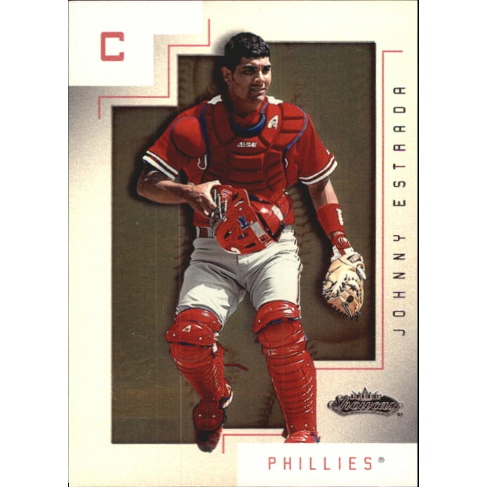 2001 Fleer Showcase Legacy #139 Johnny Estrada RS. rookie card picture