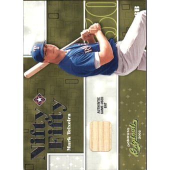 2002 Donruss Originals Nifty Fifty Bats #12 Mark Teixeira