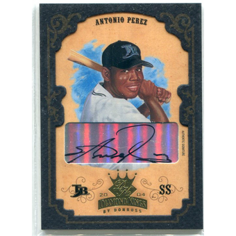 2004 Diamond Kings DK Signatures Framed Gold #97 Antonio Perez/5