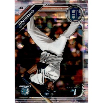 2019 Bowman Chrome Draft Sapphire #BDC50 Riley Greene