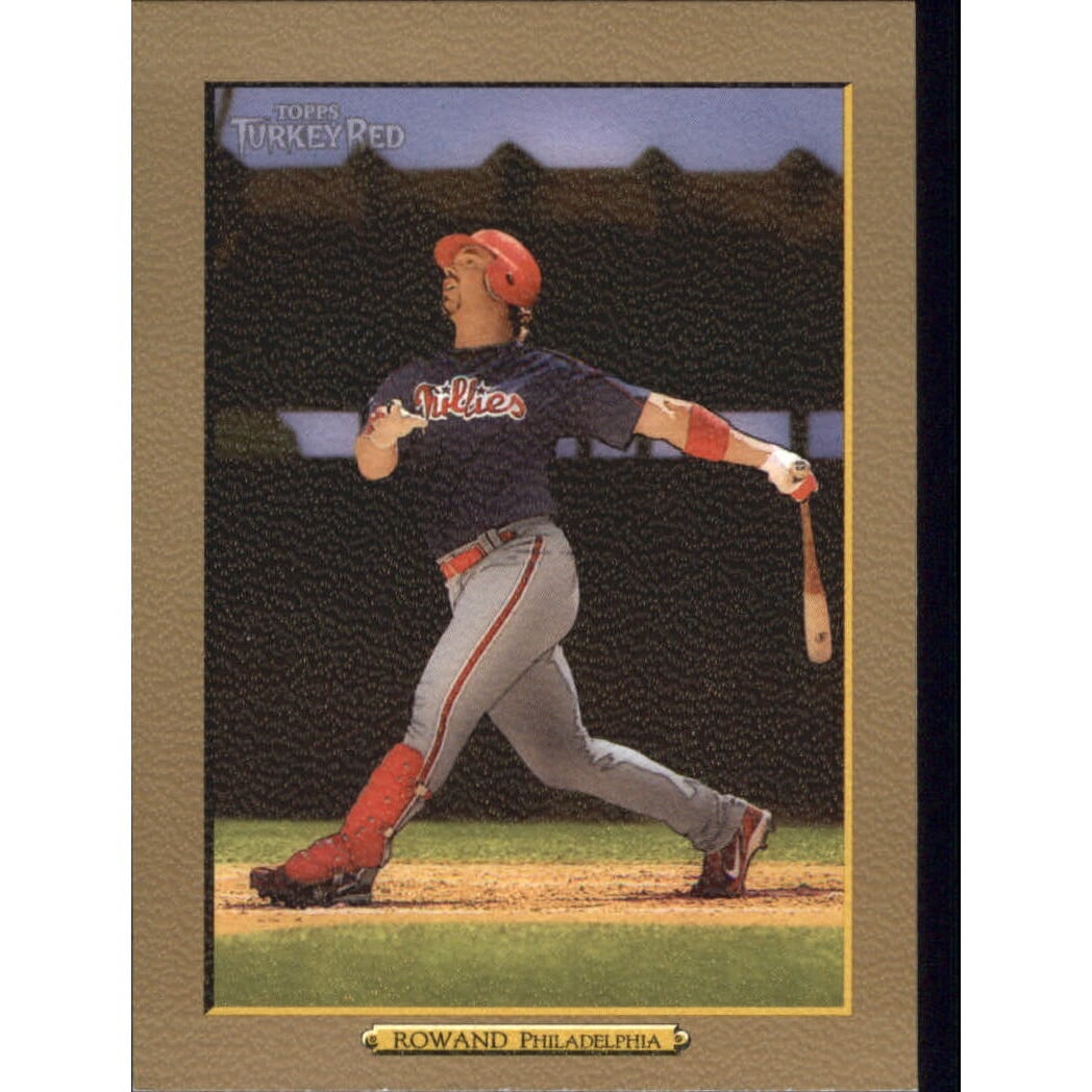 2006 Topps Turkey Red Gold #342 Aaron Rowand. rookie card picture