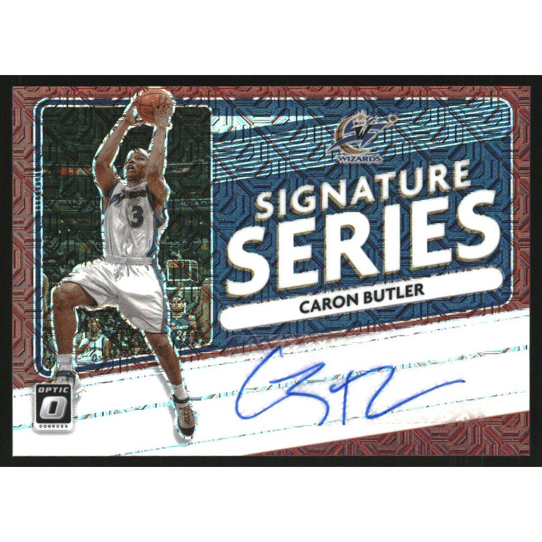2020-21 Donruss Optic Signature Series Choice #3 Caron Butler. rookie card picture
