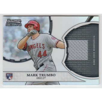 2011 Bowman Sterling Rookie Relics #MT Mark Trumbo