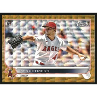 2022 Topps Chrome Gold Wave Refractors #79 Reid Detmers
