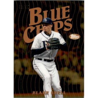 2019 Finest Blue Chips Gold Refractors #FBCBS Blake Snell