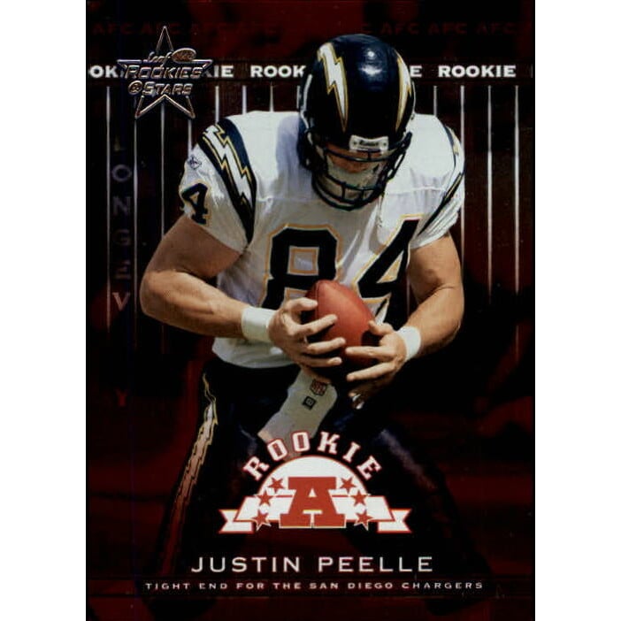 2002 Leaf Rookies and Stars Longevity #184 Justin Peelle