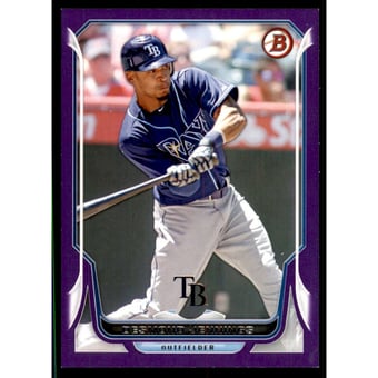 2014 Bowman Purple #17 Desmond Jennings