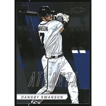 2017 Absolute #6 Dansby Swanson