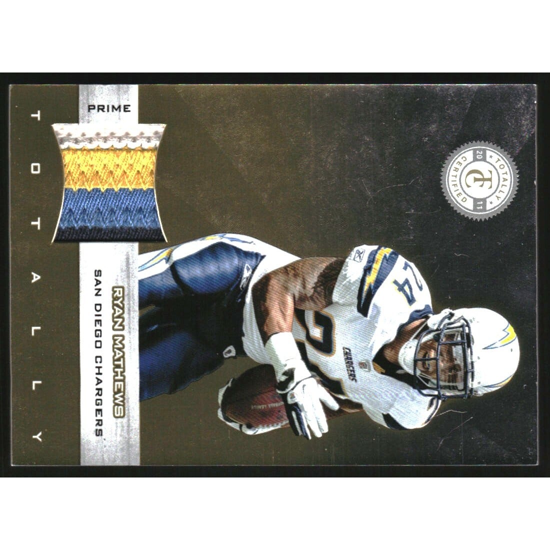 2011 Totally Certified Gold Materials Prime #44 Ryan Mathews/49