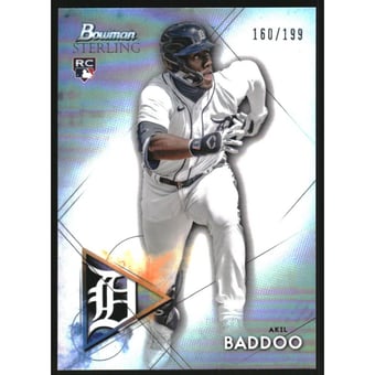 2021 Bowman Sterling Rookies Refractors #BSR93 Akil Baddoo