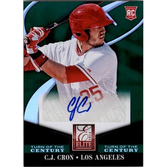 2014 Elite Turn of the Century Autographs #99 C.J. Cron