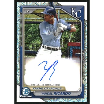 2024 Bowman Chrome Mega Box Autographs #BMAYRI Yandel Ricardo