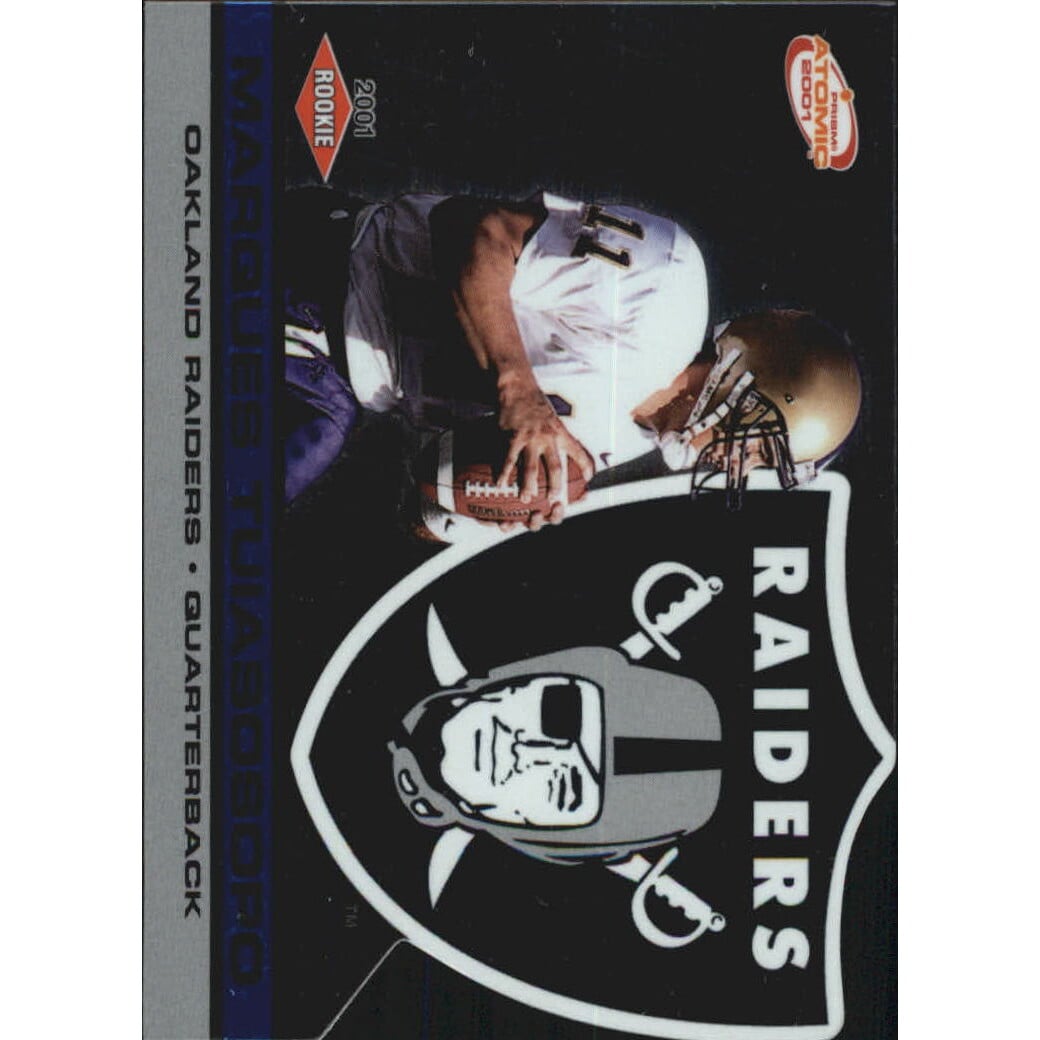 2001 Pacific Prism Atomic Blue #184 Marques Tuiasosopo
