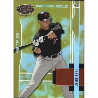 2003 Leaf Certified Materials Mirror Gold #71 Jason Lane