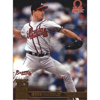 1998 Pacific Omega EO Portraits #12 Greg Maddux