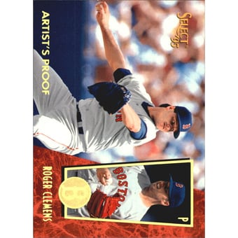 1995 Select Artist's Proofs #72 Roger Clemens