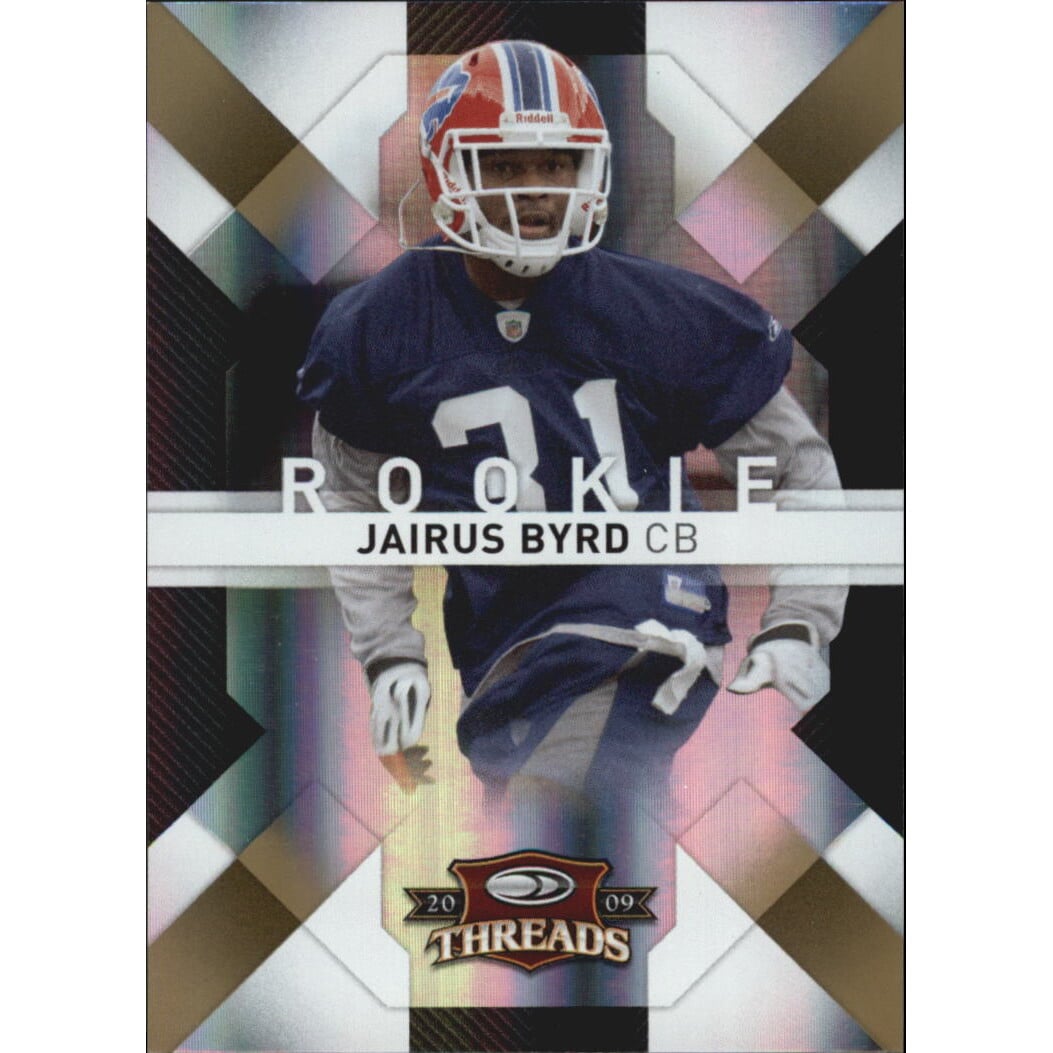 2009 Donruss Threads Gold Holofoil #145 Jairus Byrd. rookie card picture