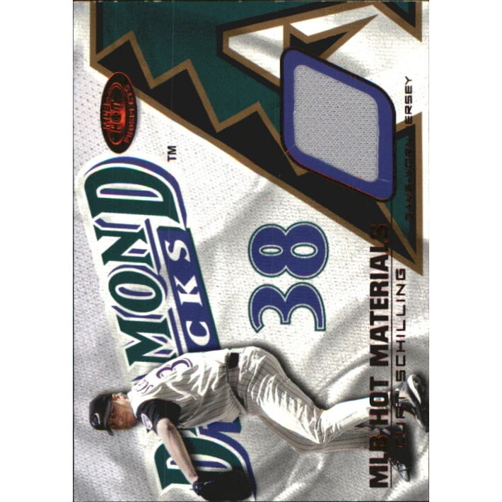 2002 Hot Prospects MLB Red Hot Materials #CS Curt Schilling Jsy