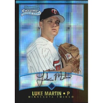 2001 Bowman Chrome X-Fractors #323 Luke Martin