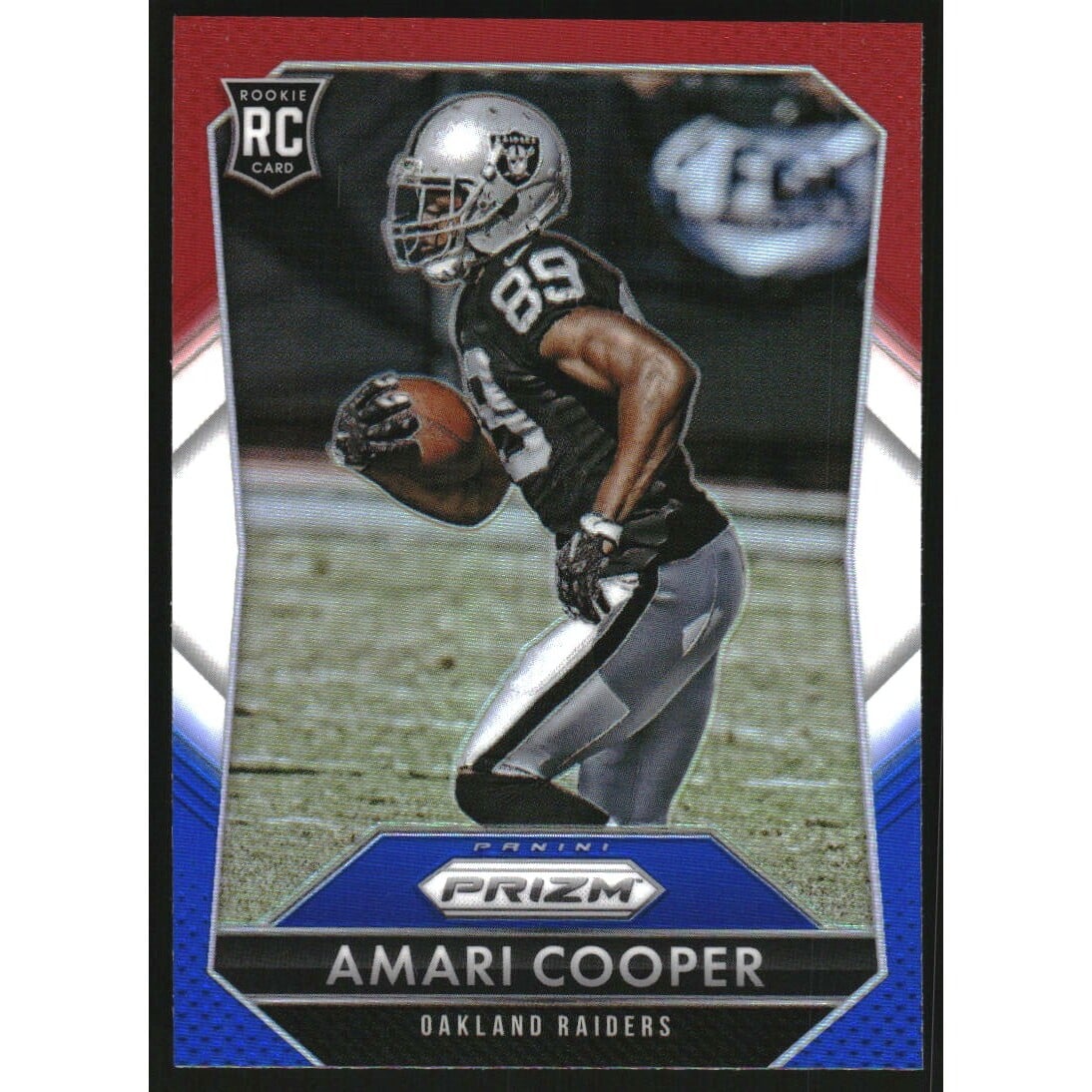 2015 Panini Prizm Prizms Red White and Blue #201 Amari Cooper