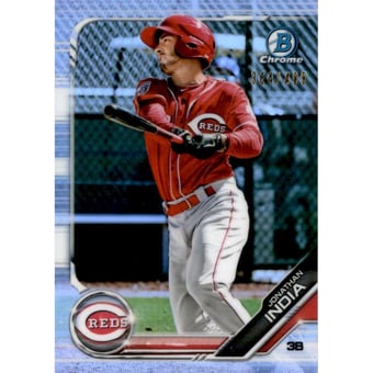 2019 Bowman Chrome Prospects Refractors #BCP102 Jonathan India
