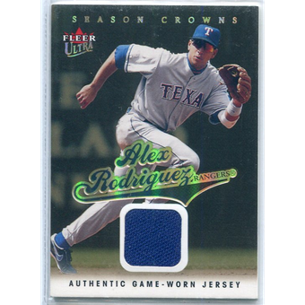 2004 Ultra Season Crowns Game Used Gold #55 Alex Rodriguez Jsy