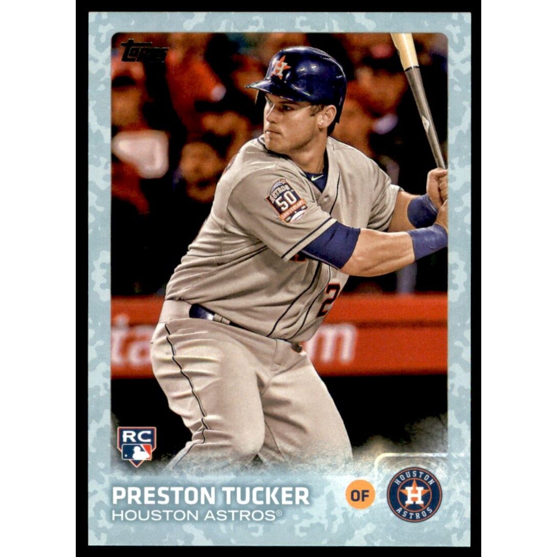 2015 Topps Update Snow Camo #US124 Preston Tucker. rookie card picture
