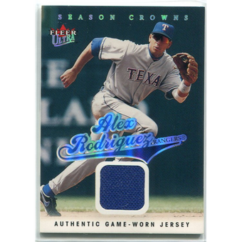 2004 Ultra Season Crowns Game Used #55 Alex Rodriguez Jsy
