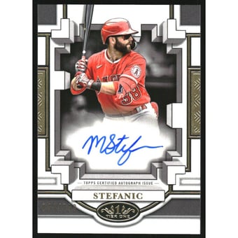 2023 Topps Tier One Break Out Autographs #BOAMST2 Michael Stefanic/299