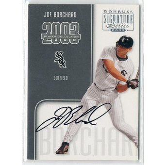 2003 Donruss Signature Player Collection Autographs #6 Joe Borchard/53