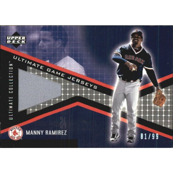 2002 Ultimate Collection Game Jersey Tier 2 #MR Manny Ramirez