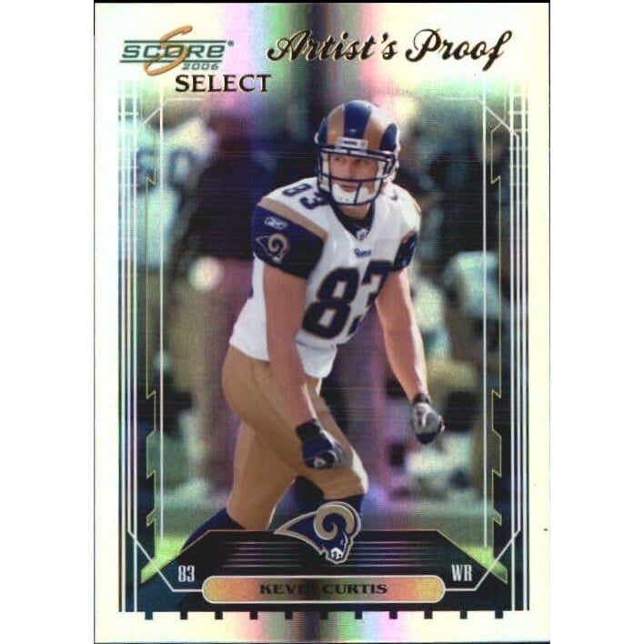 2006 Select Artist's Proof #253 Kevin Curtis