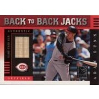 2003 Donruss Elite Back to Back Jacks #27 Adam Dunn/Austin Kearns
