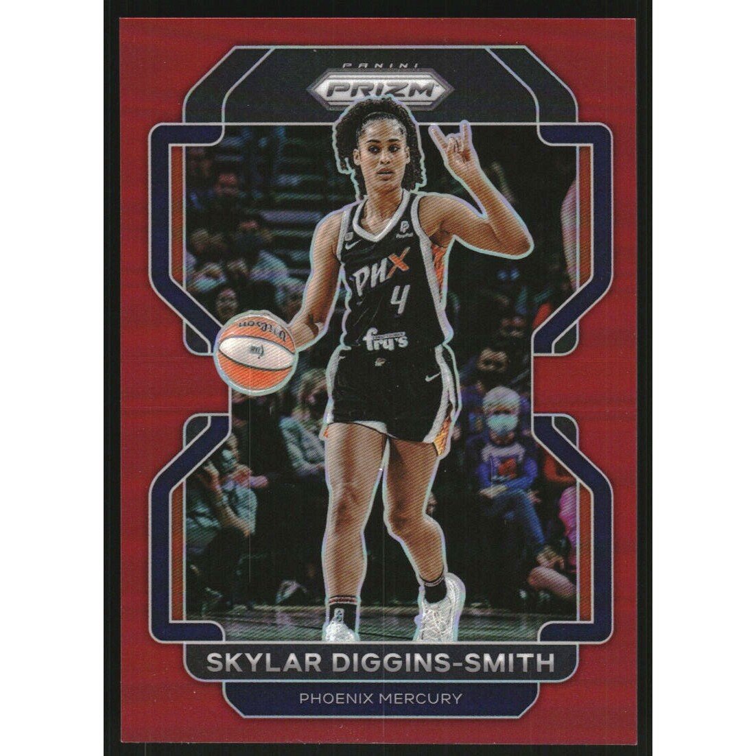 2022 Panini Prizm WNBA Prizms Red #104 Skylar Diggins-Smith. rookie card picture