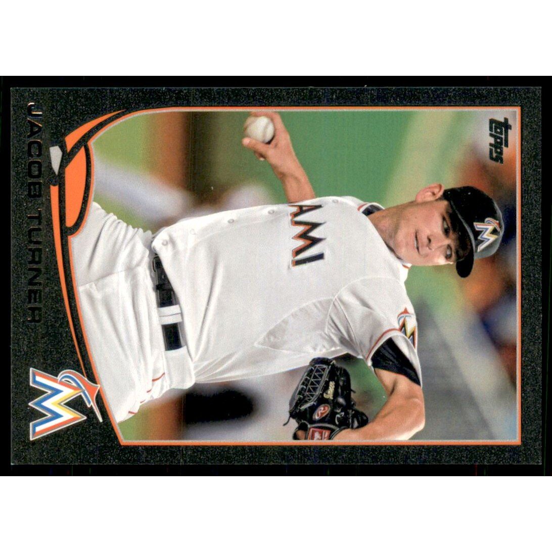 2013 Topps Black #447 Jacob Turner. rookie card picture