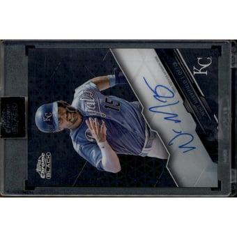 2020 Topps Chrome Black Autographs #CBAWM Whit Merrifield