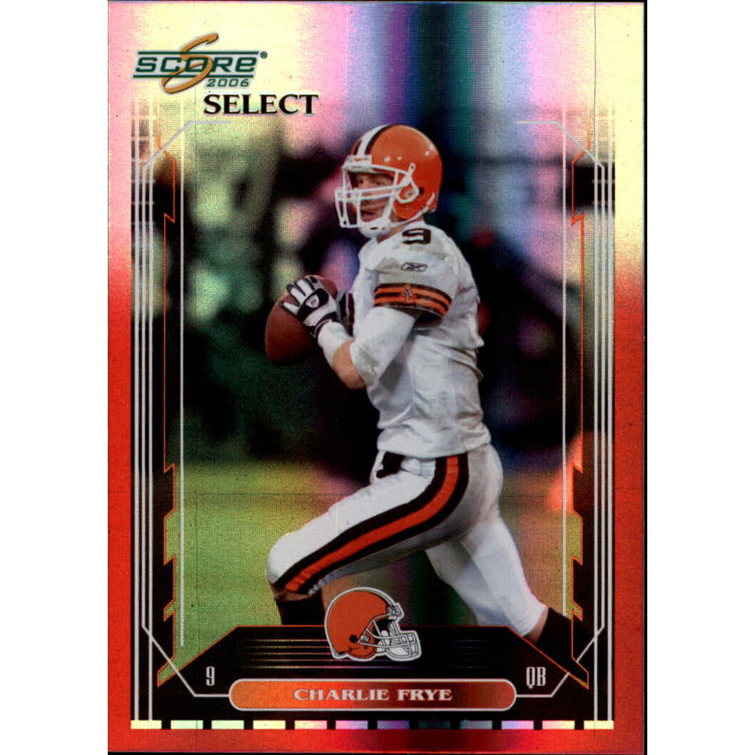 2006 Select Red #61 Charlie Frye 2006 Select Red #61 Charlie Frye
