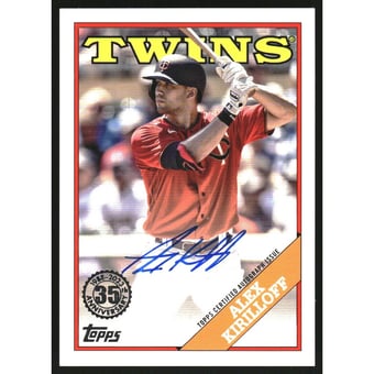 2023 Topps '88 Topps Autographs #88BAAK Alex Kirilloff S2
